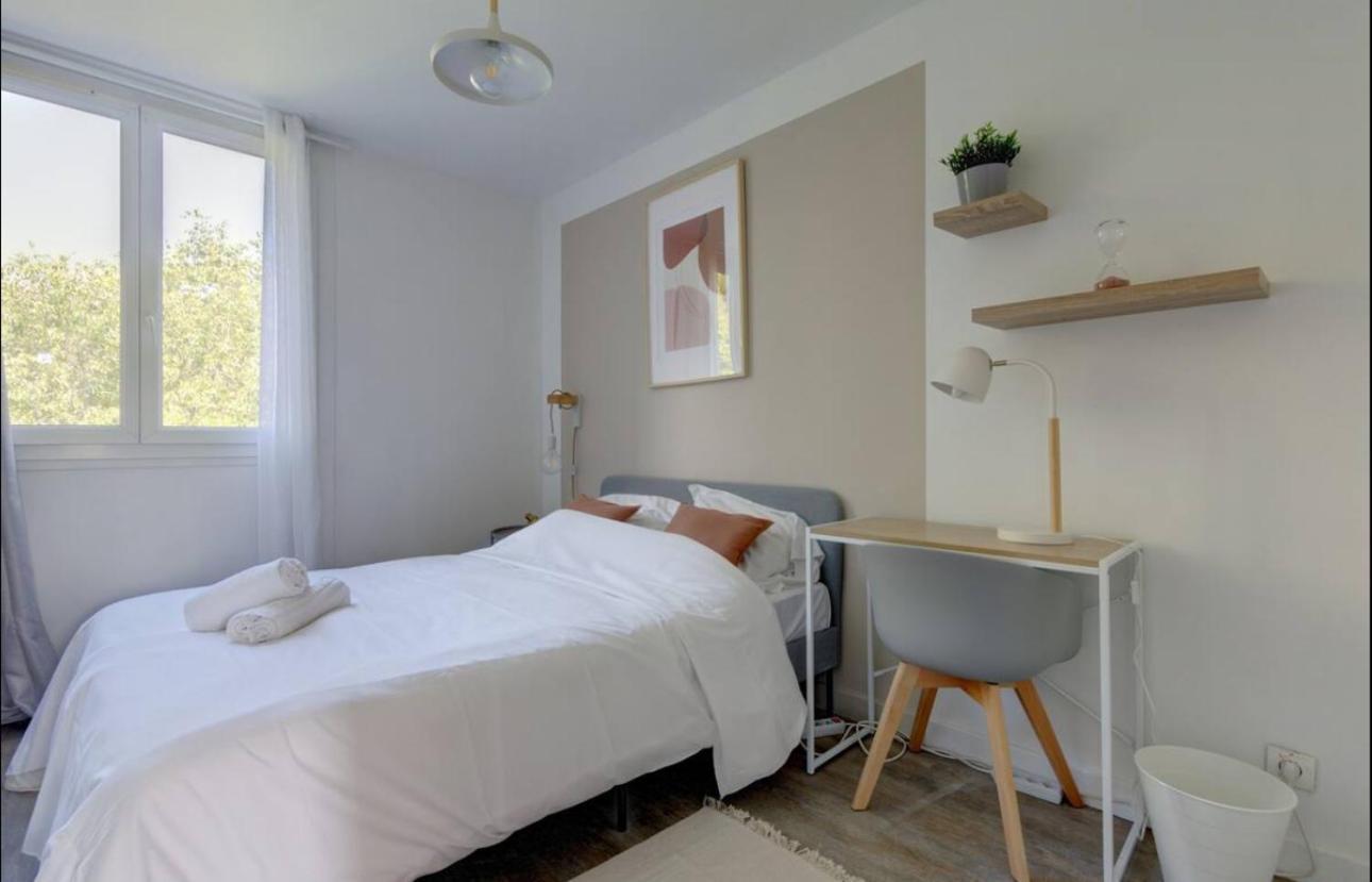 Le Smile - 3 Bedrooms - 8Pers - Parking - Centre Gare Montpellier Eksteriør bilde